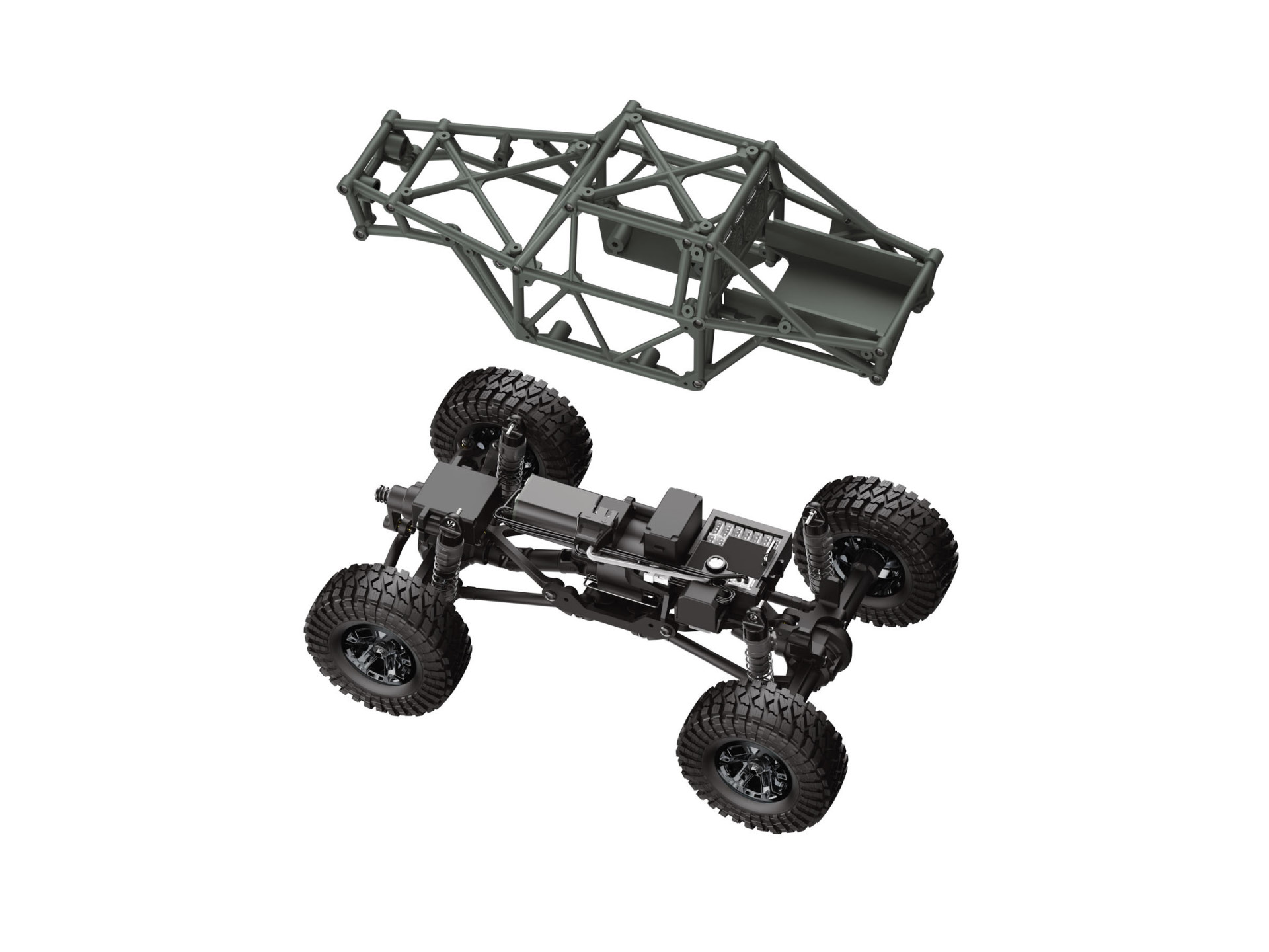 Maverick Scout-24 1/24th Rock Crawler - Blau 151300 - Abbildung 5