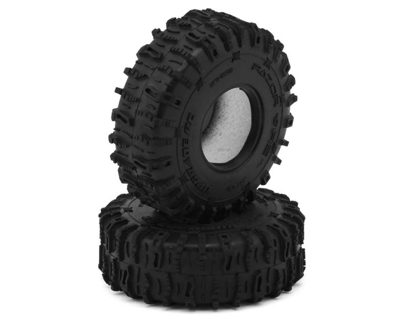 Upgrade RC Micro Razor Wire XL 1.0 Class 2 Tires (2) (64mm OD) für Micro Crawler