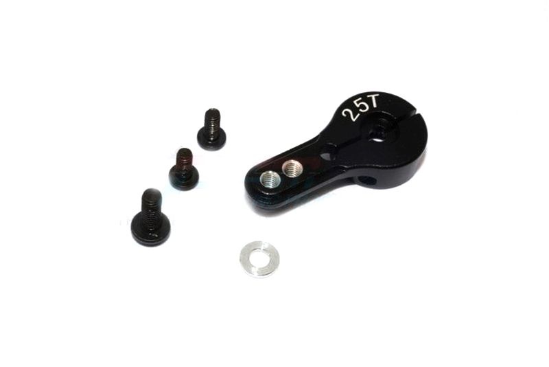 GPM Alu Servohorn 25T 2-Loch schwarz Airtronics/Ko/Jr