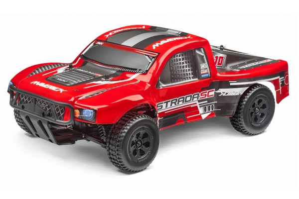 Maverick Short Course Truck Karosserie rot lackiert Strada SC MV22753