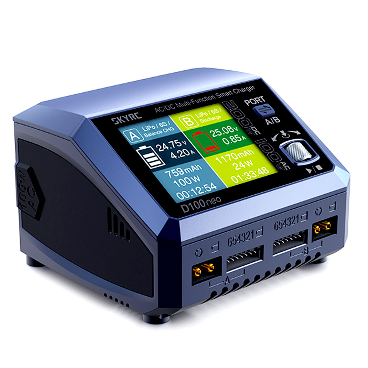 SkyRC D100 Neo LiPo 1-6s 10A 100W AC SK-100199-01