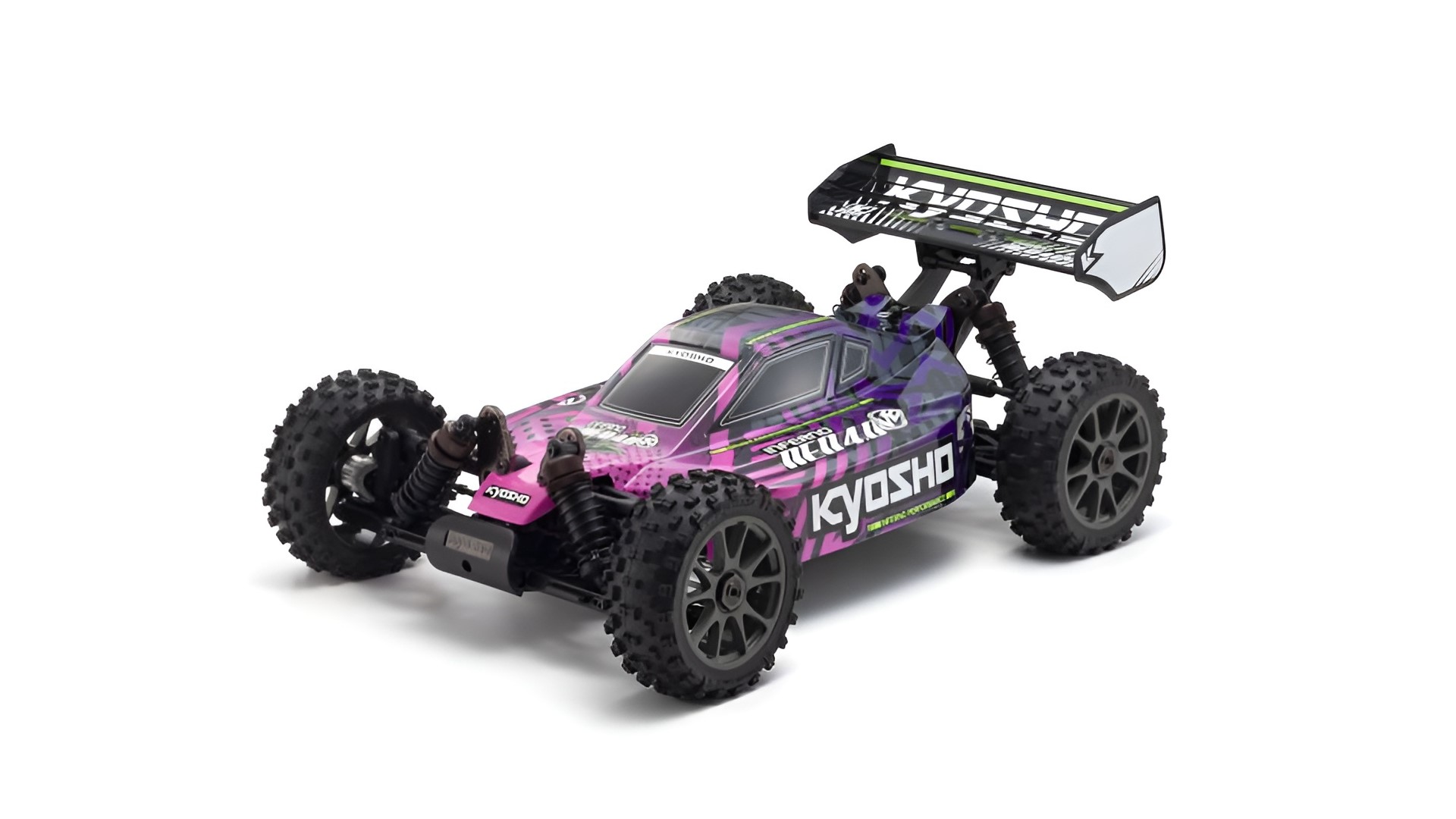 Kyosho Inferno Neo VE 4.0 1:8 RC Brushless EP Readyset - T1 Purple 34118T1B - Abbildung 1
