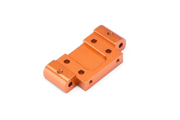 HPI Alu Schwingenhalter vorne (3 Grad/Orange/Blitz) 104867