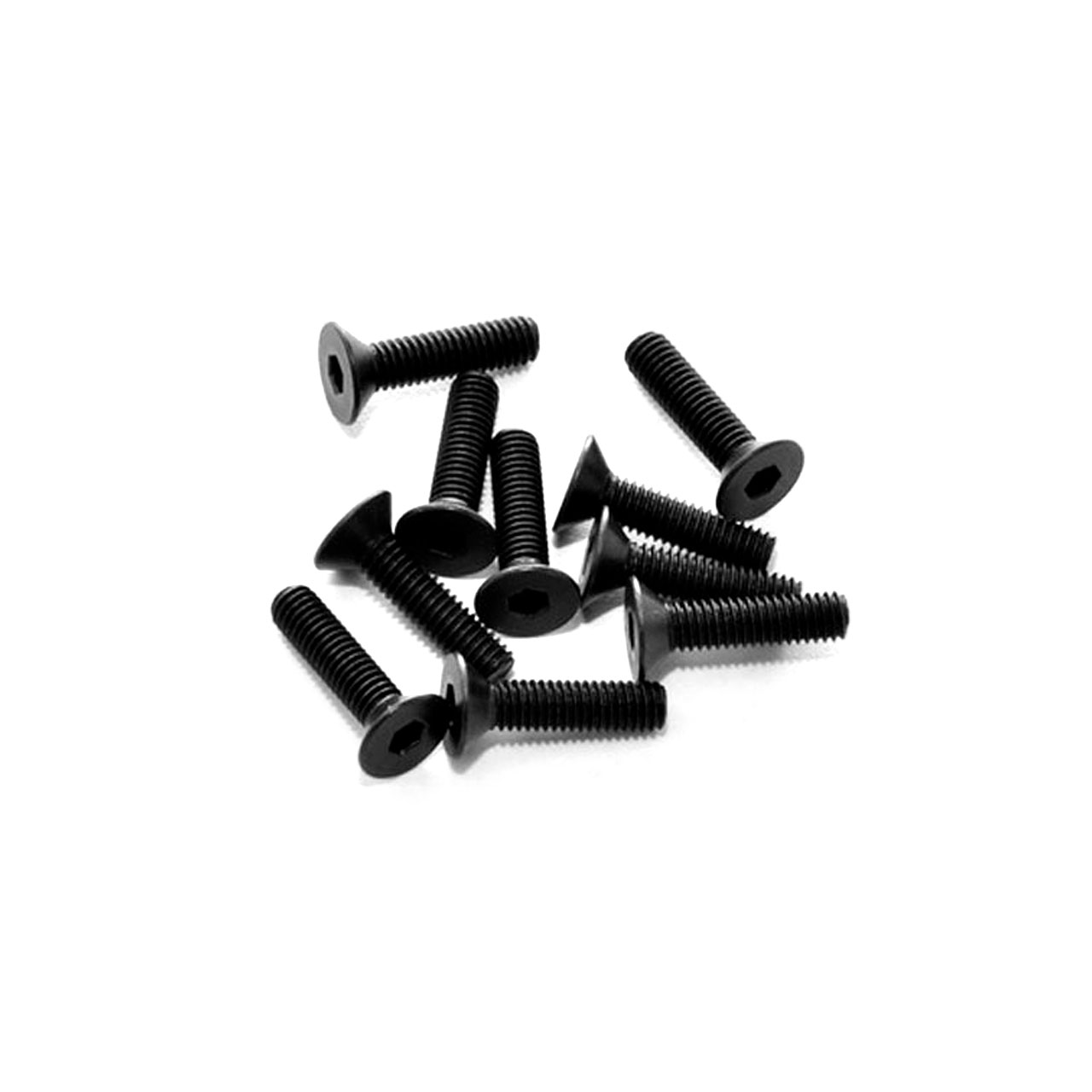 HoBao M3 x 12mm Hex Countersunk tapping screw, 10St. 31312T