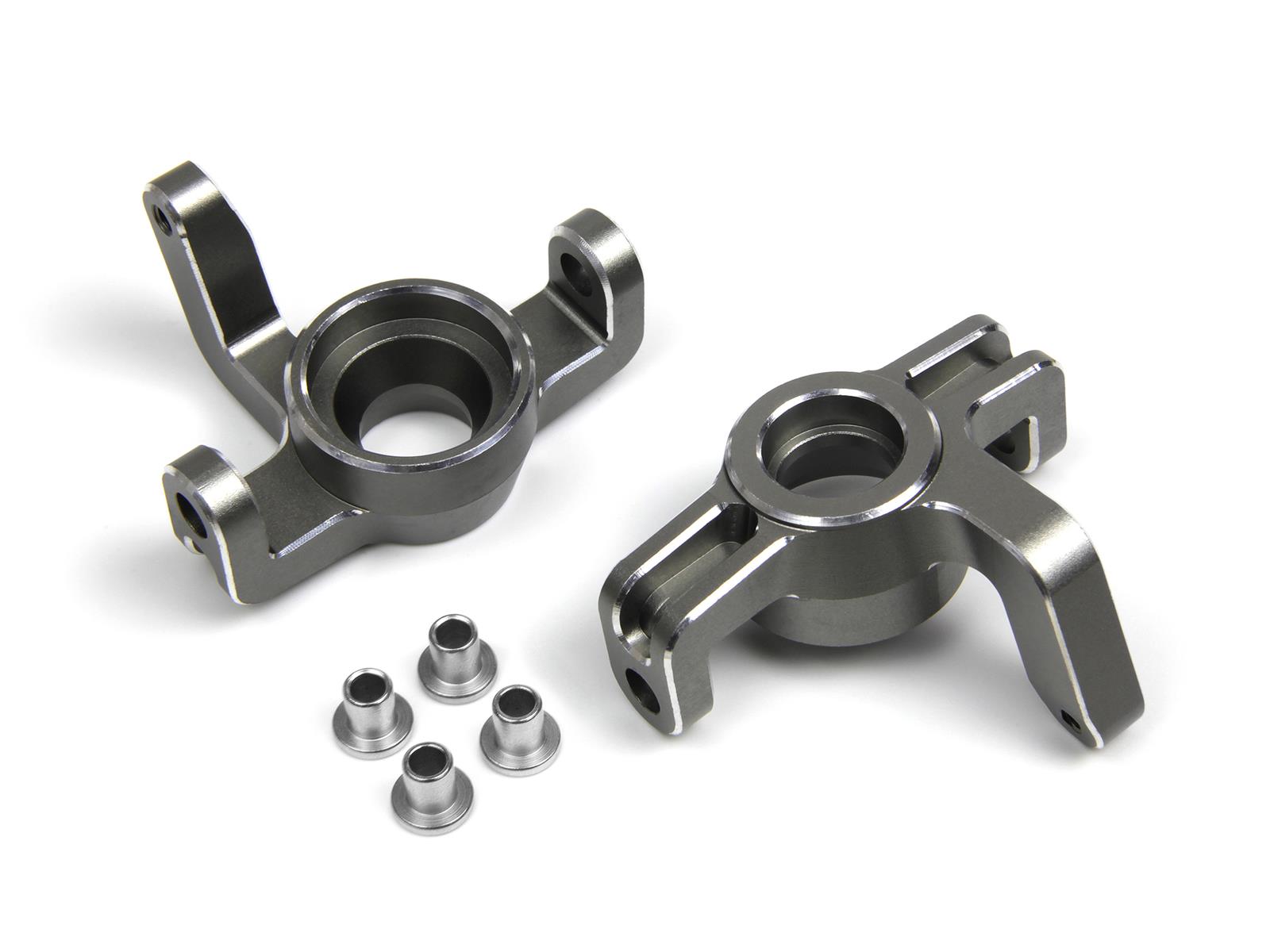 Maverick Aluminium Steering Spindle Set (Grau/Links/Rechts) 150485