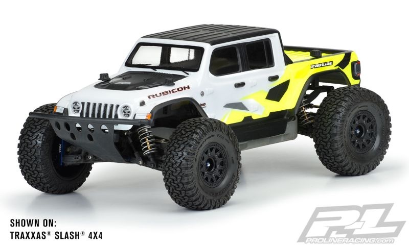 Pro-Line Jeep Gladiator Rubicon Karo klar TRX Slash 2WD&4x4, ARRMA Senton 3S, E-Revo 2.0 3542-00 - Abbildung 1