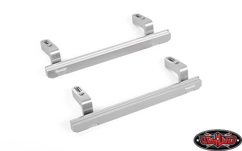 RC4WD Tough Armor Slim-Line CNC Sliders for Traxxas TRX-4 Gunmetal Z-S1982