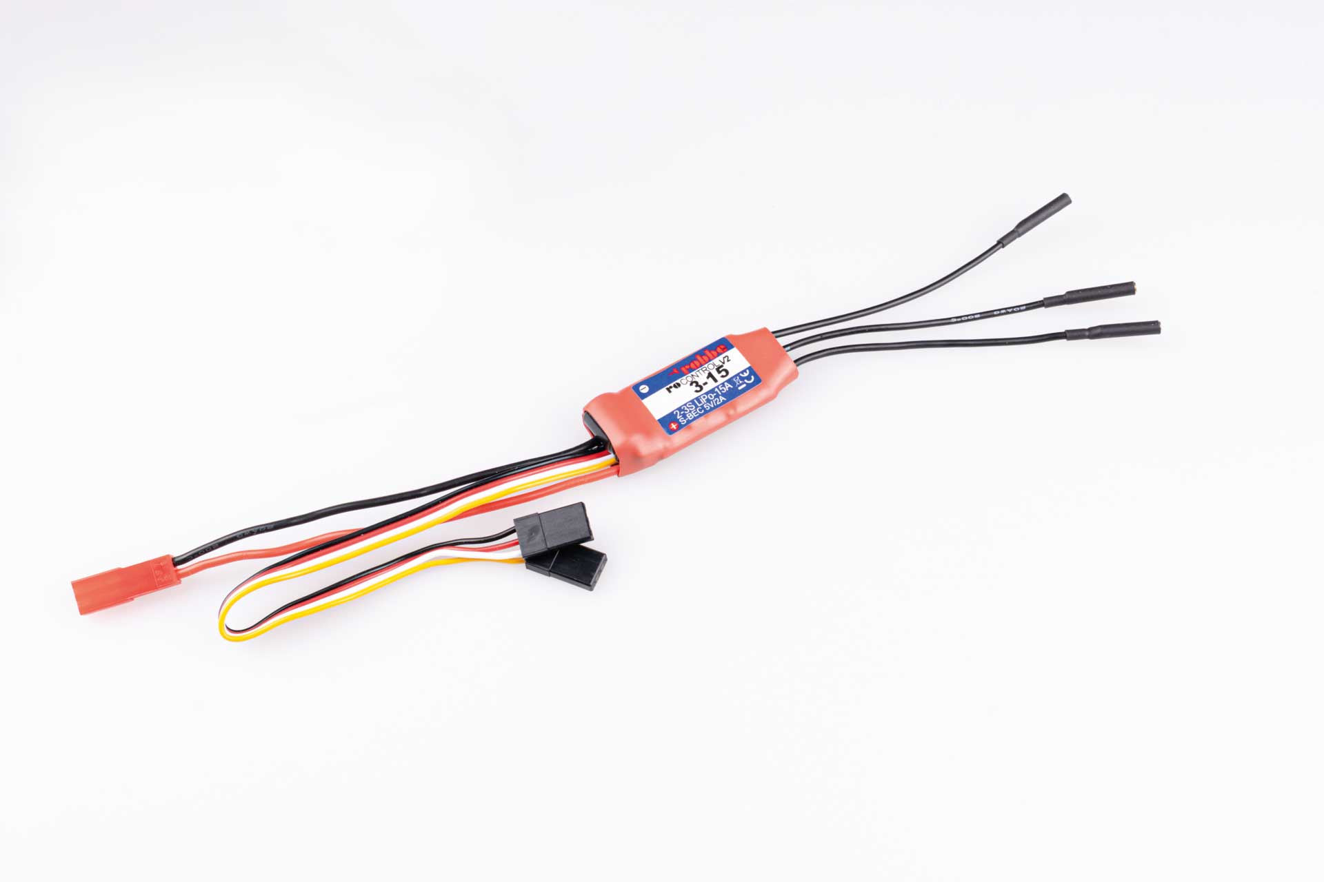 Robbe RO-CONTROL 3-15 V2 2-3S -15(30)A 5V/2A linear BEC Regler 8741