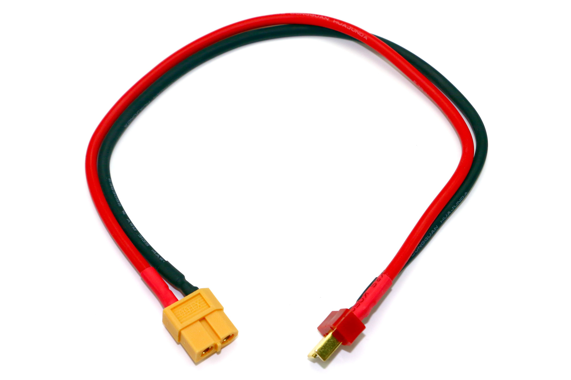 HRC Ladekabel - Gold - XT60 Ladestecker zu T-Plug (Deans) Stecker - 300mm HRC9614