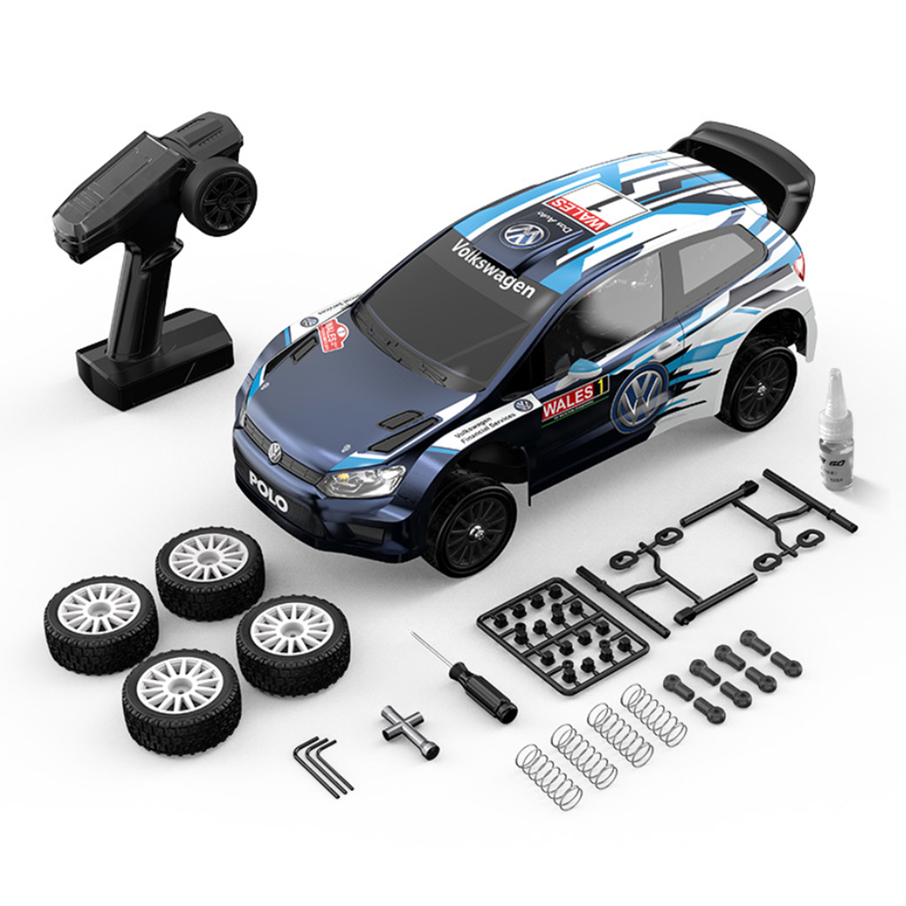 MJX Hyper GO 1/10 Volkswagen Polo R WRC 4WD 10304 - Abbildung 6