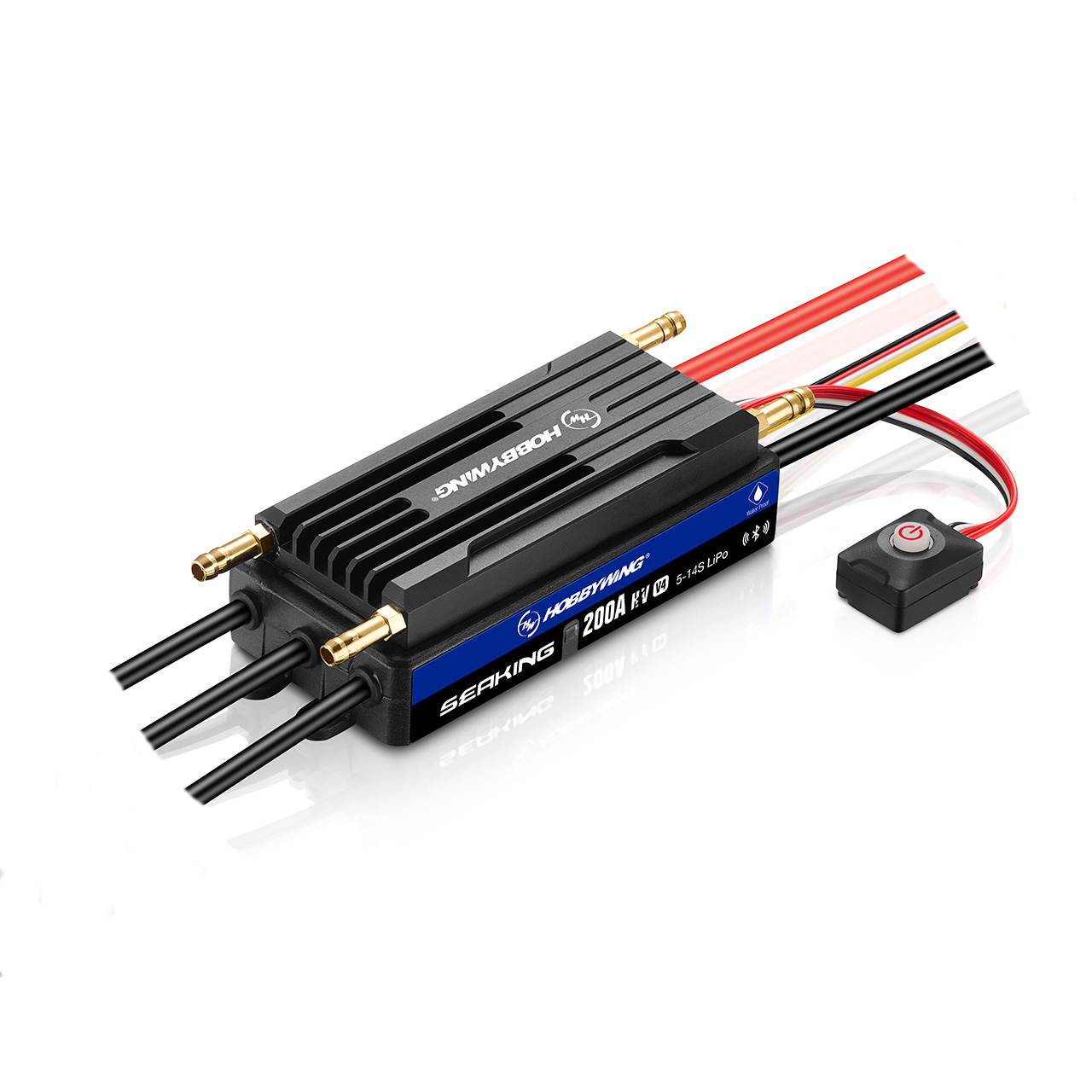 Hobbywing Seaking 200A HV Bootsregler V4 5-14s LiPo 30301201