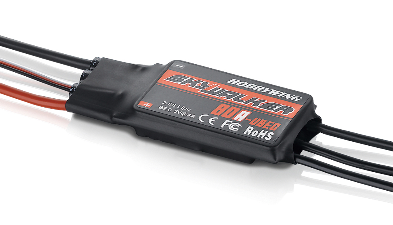 Hobbywing Skywalker 80A brushless Regler UBEC 2-6S 28308