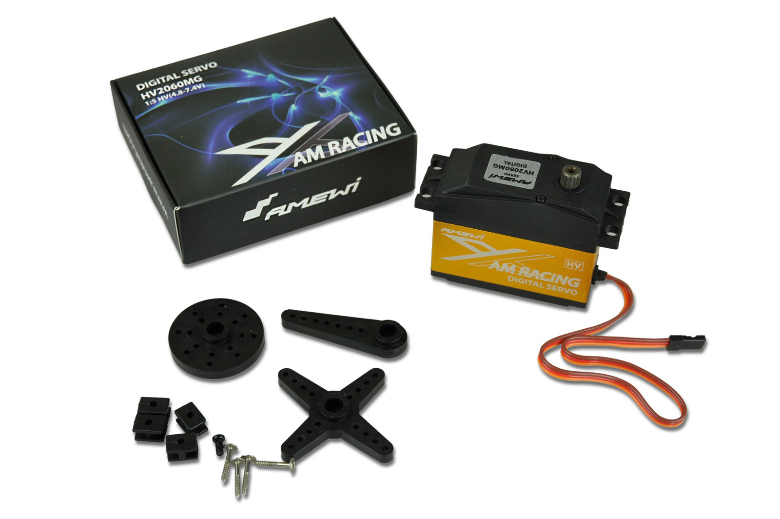 Amewi AMX Racing Digital Servo HV2060MG 1:5 48kg Big Scale 28915 - Abbildung 2