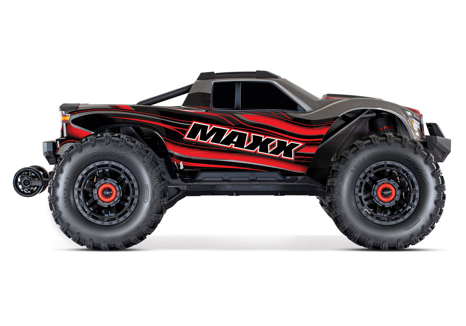 Traxxas Wide MAXX 4x4 Rot RTR VXL-4S Brushless Monstertruck ohne Akku/Lader 89086-4 - Abbildung 2
