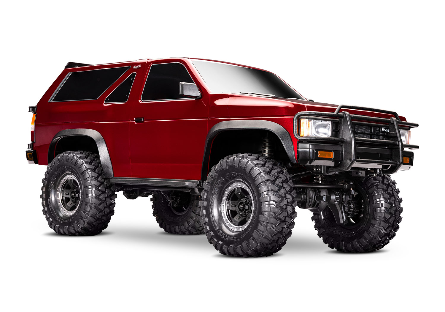 Traxxas TRX-4 Nissan Pathfinder (Terrano) rot 1/10 RTR, ohne Akku/Lader 110056-4 - Abbildung 2