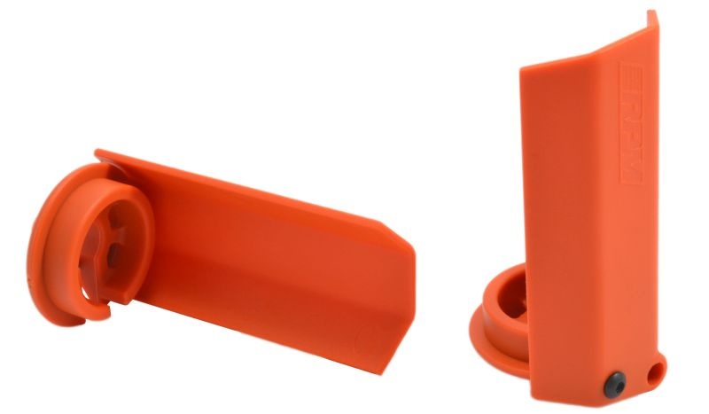 RPM Dämpferstangen-Schützer(2)  orange TRX XMAXX 80438