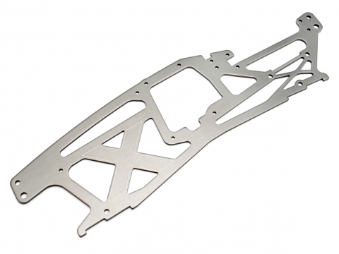 HPI Chassisplatte 2.5mm (Savage X/Grau/links) 73961