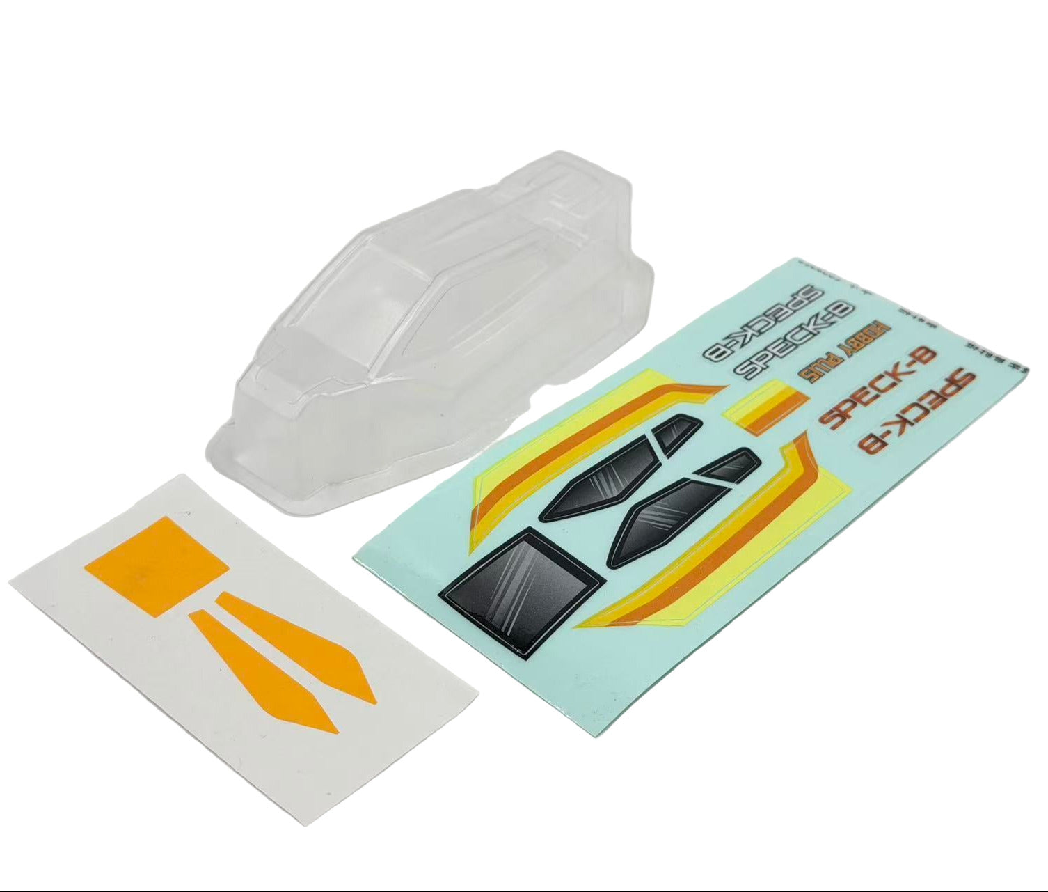 Hobby Plus Clear Lexan Buggy Body, Speck-B 250137