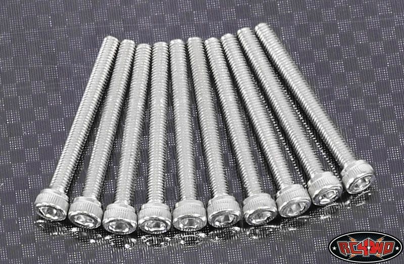 RC4WD Socket Head Cap Screws M3 X 30mm (10) Z-S0716