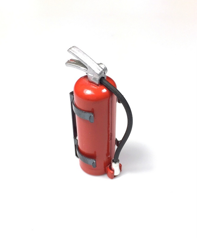 Absima Feuerlöscher rot mit Halterung 2320077