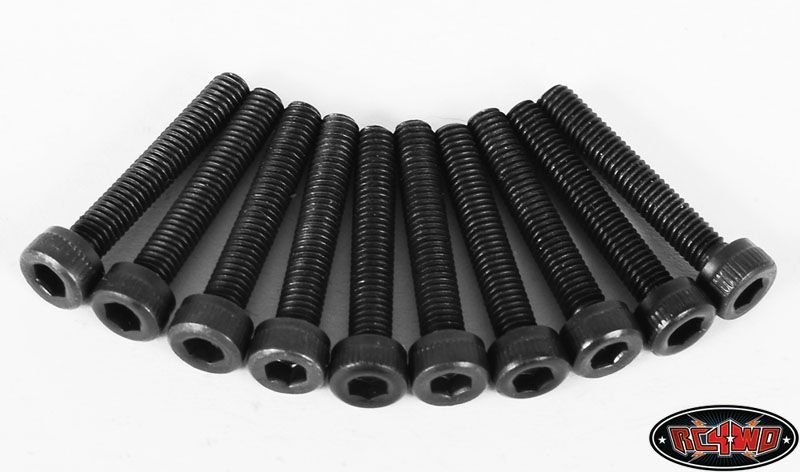 RC4WD Steel Socket Head Cap Screws M3 x 18mm (10) Z-S0741