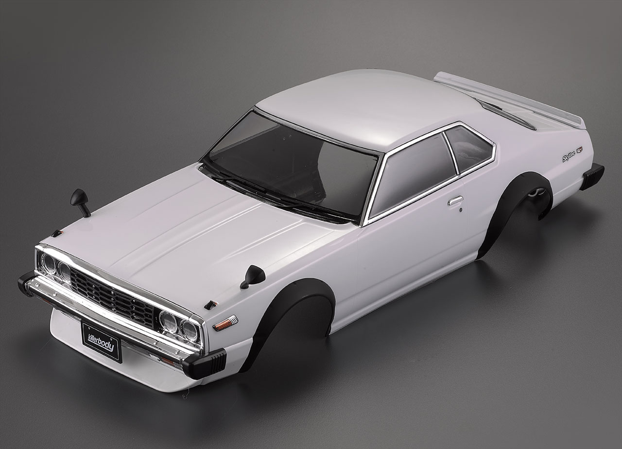 Killerbody Nissan Skyline Hardtop 2000 (1977) Karosserie lackiert Weiß KB48701