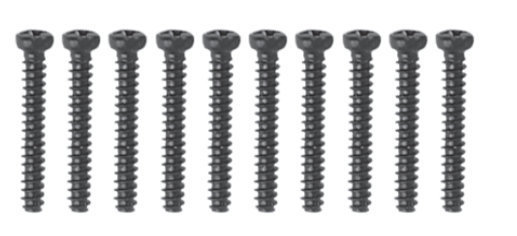 Absima Round head screws (2.8x20) AB15-LS12