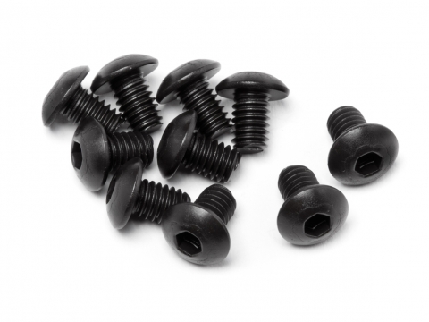 HPI Flachkopfschraube M4X6mm (Innensechsk./10St) 94552