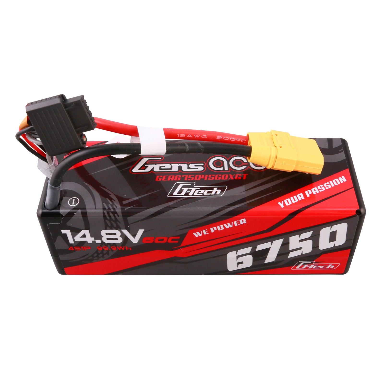 Gens Ace G-Tech Hardcase 6750mAh 14.8V 60C 4S1P Lipo Akku mit XT90 Stecker GEA67504S60XGT