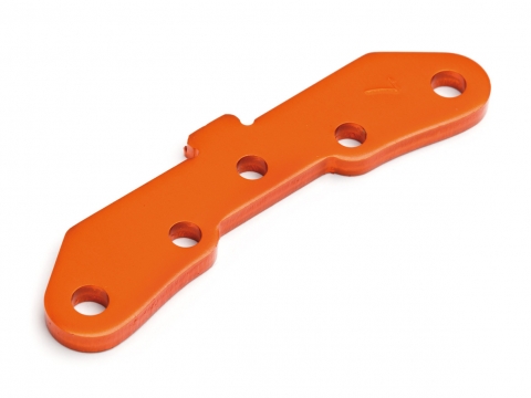 HPI Schwingenhalter hinten (Orange/7075/Trophy Truggy) 101763