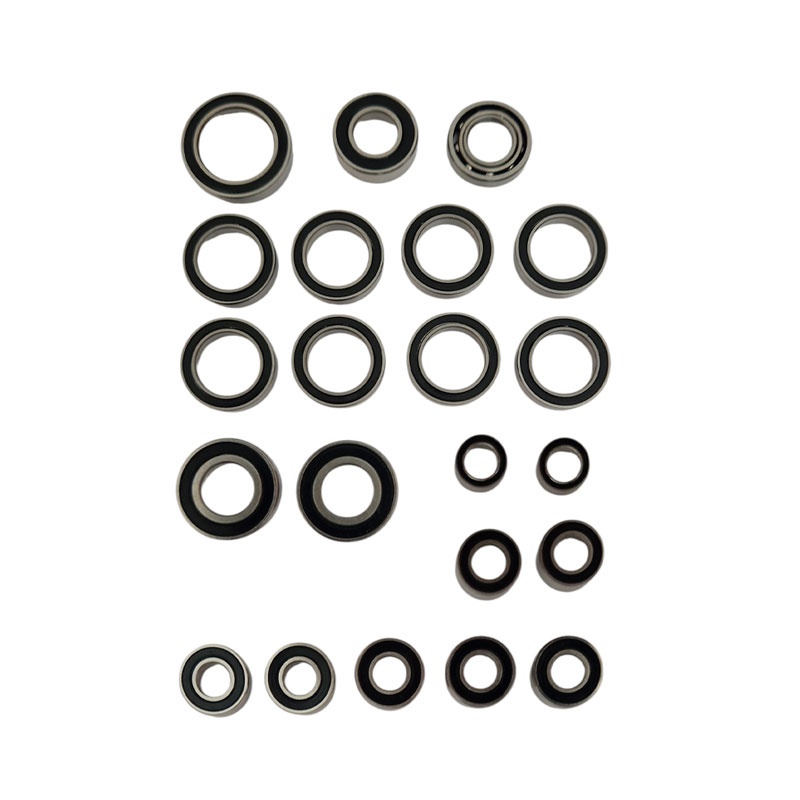 H-SPEED Kugellagersatz mit Gummidichtung, geölt, rostfrei (22) HSPB036