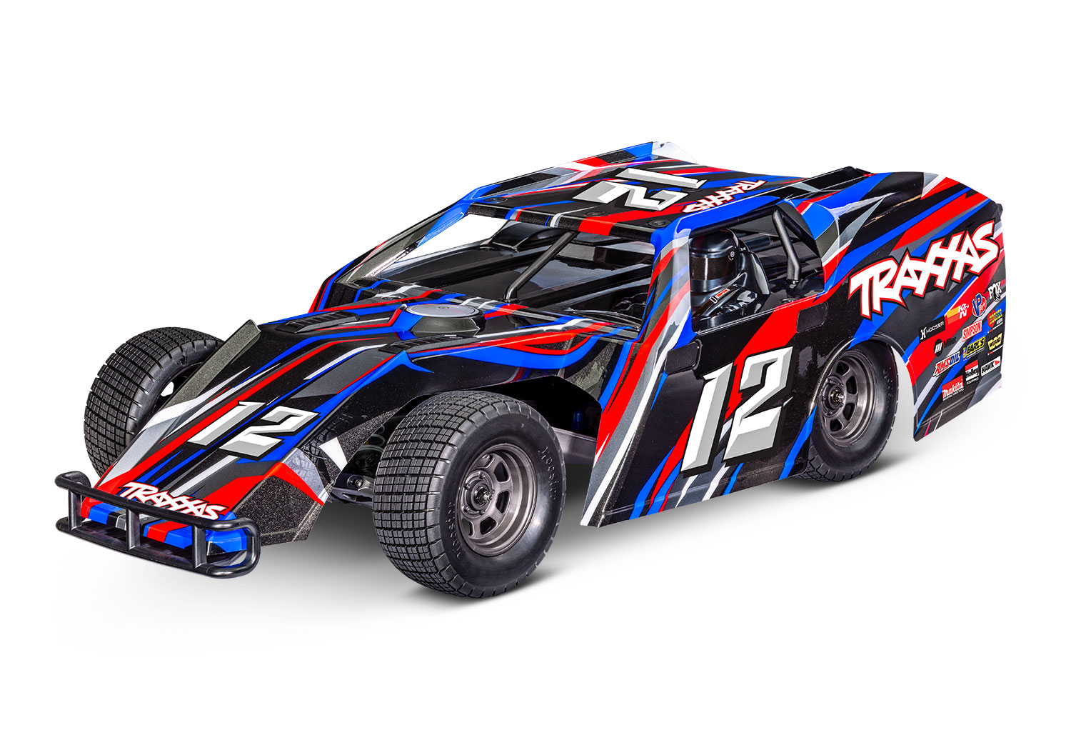 Traxxas Slash Mudboss BL-2S rot 1/10 Dirt Oval Racer RTR Brushless 104354-74 - Abbildung 1