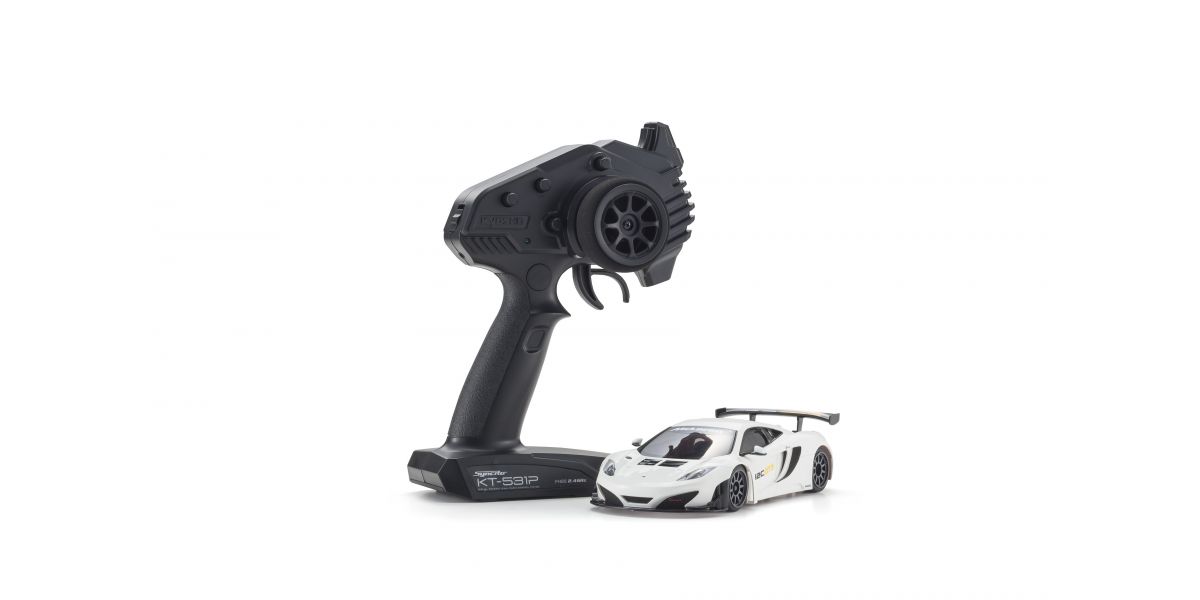 Kyosho Mini-Z RWD McLaren 12C GT3 2013 Weiss (W-MM/KT531P) 32343W