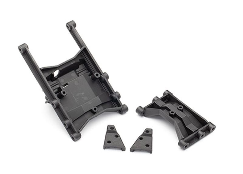 Traxxas Chassis Crossmember indermediate (1) & hinten (1) 8830