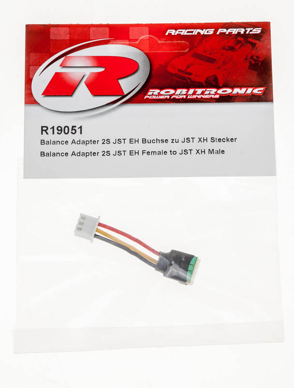 R19051 Balance Adapter 2S JST EH Buchse zu JST XH Stecker