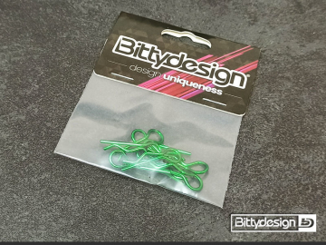 Bittydesign Body Clips Kit Big Scale (8) - Green BDBC-88GR