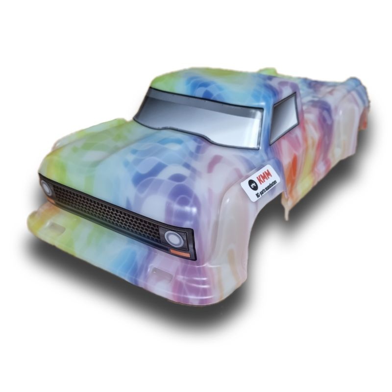 KMM Karo KMM unbreakable +Dekor Neon-Designprint für ARRMA Outcast 4S V1 Radstand 287mm KMM001011NE