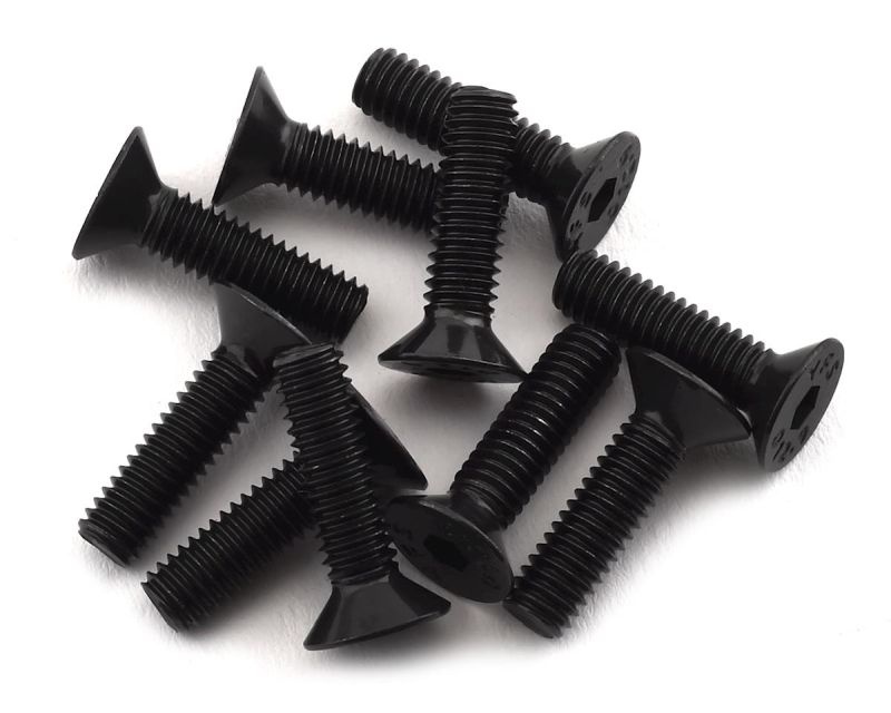 ProTek RC 4x15mm High Strength Flachkopfschrauben (10)  PTK-H-2305