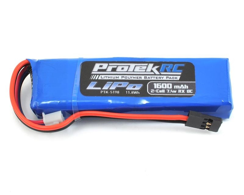 ProTek RC Lightweight LiPo Empfänger Pack (Mugen/AE/XRAY/8ight-X) nP62 (7.4V/1600mAh)