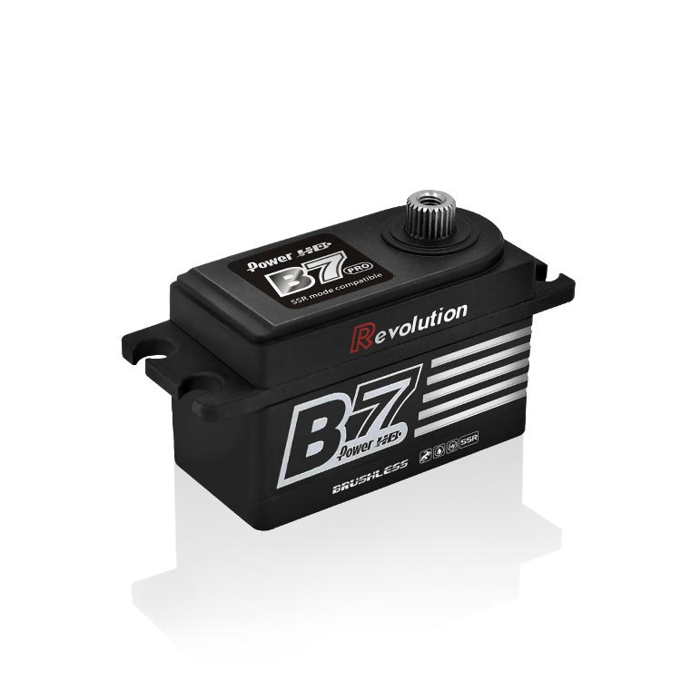 Power HD SERVO HD B7 LOW PROFIL BRUSHLESS METAL GEAR SSR (13.0KG/0.055SEC) HD-B7PRO