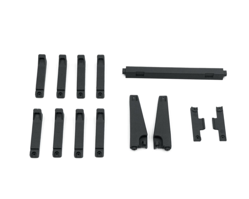 Hobby Plus CR-18P 6X6 Rear Bed Mount (Gray) 240458