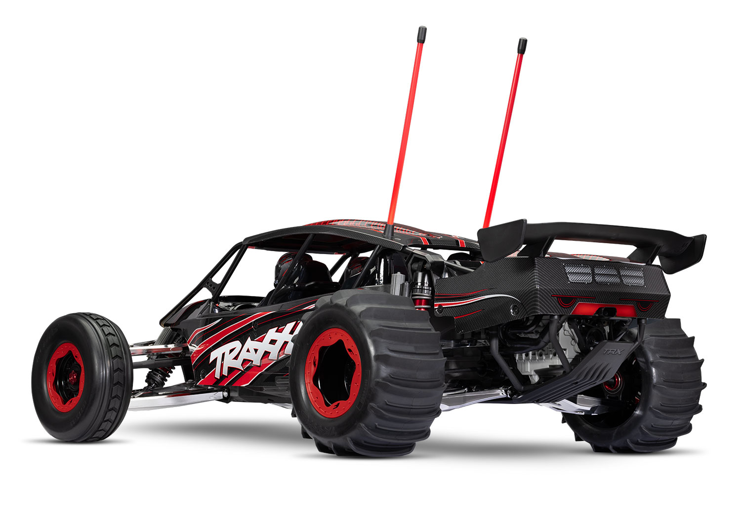 Traxxas FUNCO RWD 8S VXL 1/6 Sand Car Rot RTR Brushless o. Akku & Lader 109076-4 - Abbildung 2