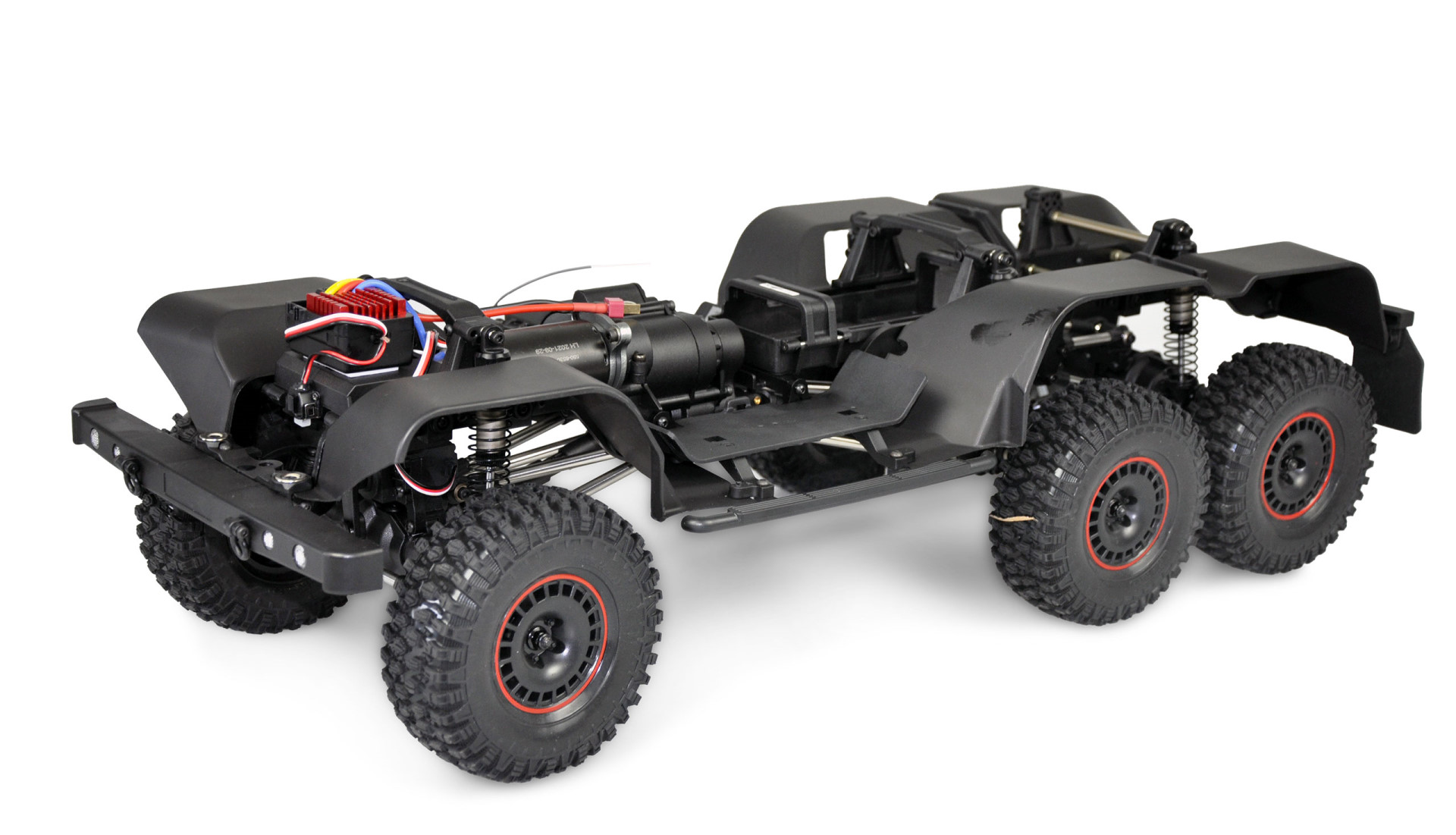 Amewi AMXRock RCX10.3B Scale Crawler 6x6 Pick-Up 1:10 ARTR grau (Basis Version) 22555
