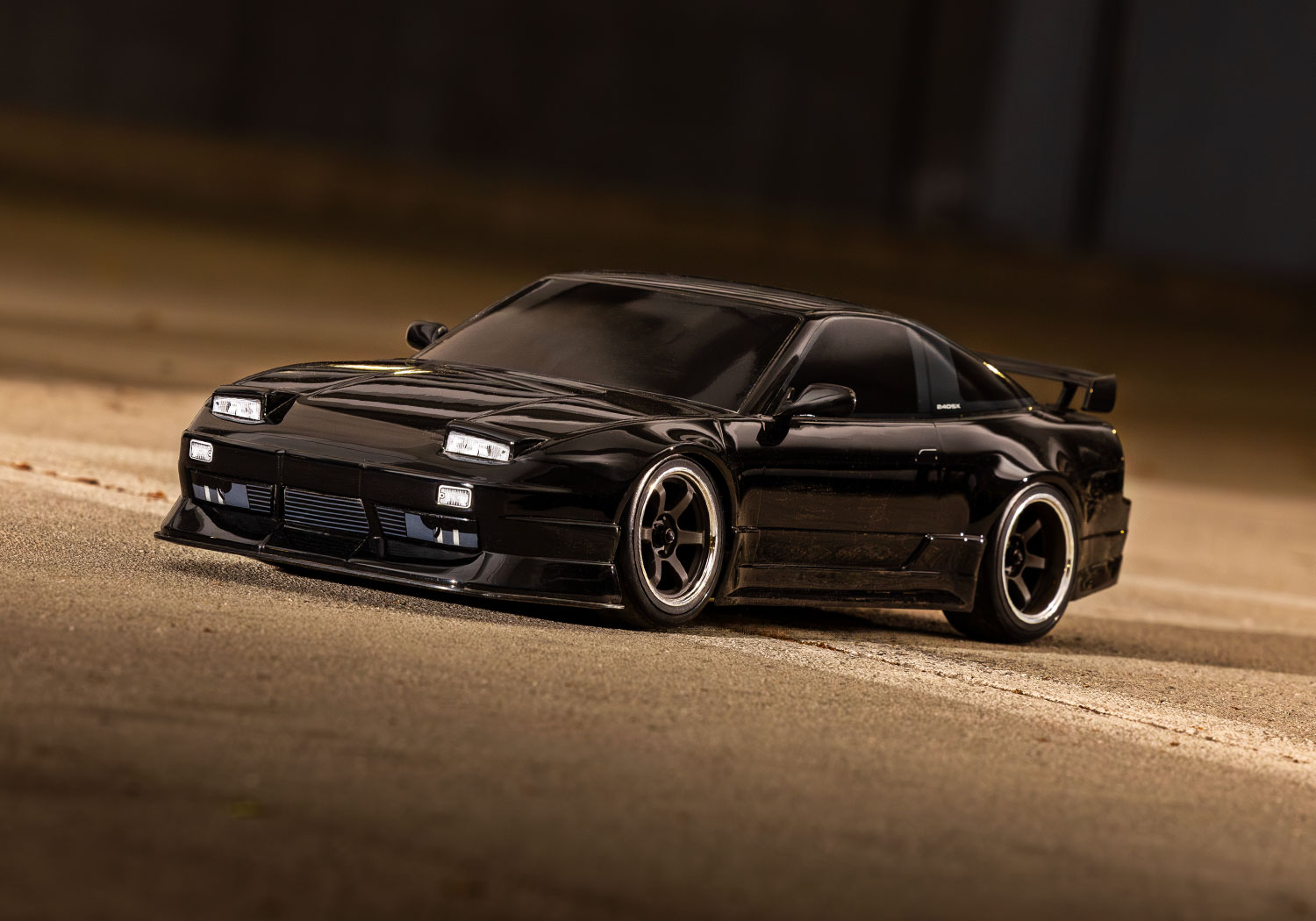 Traxxas 4-TEC Nissan 240SX schwarz 1/10 Drift RTR Brushed ohne Akku/Ladegerät 105247-4-BLK - Abbildung 7
