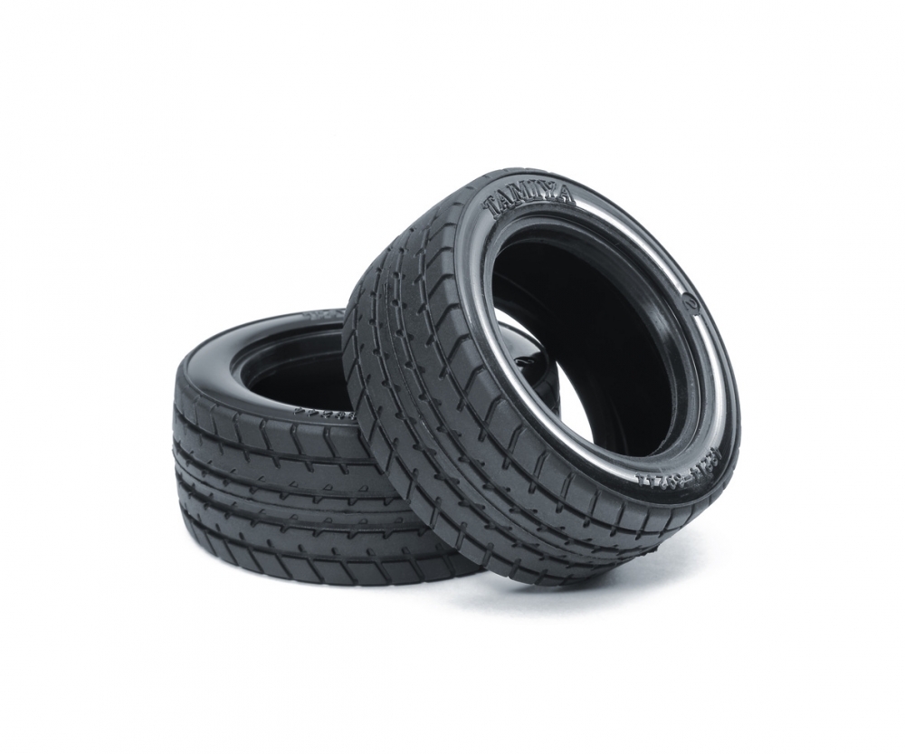 Tamiya 54999 M-Ch. 60D S. Radial Reifen Hart (2) 300054999