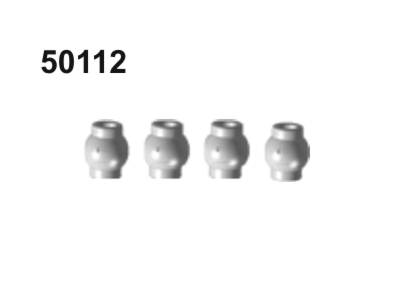 Amewi 50112 Gelenkkugeln D=10mm 4Stück Pitbull X 50112