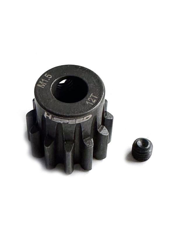 H-SPEED Stahlritzel 12 Zähne M1,5 8mm Bohrung HSPX412