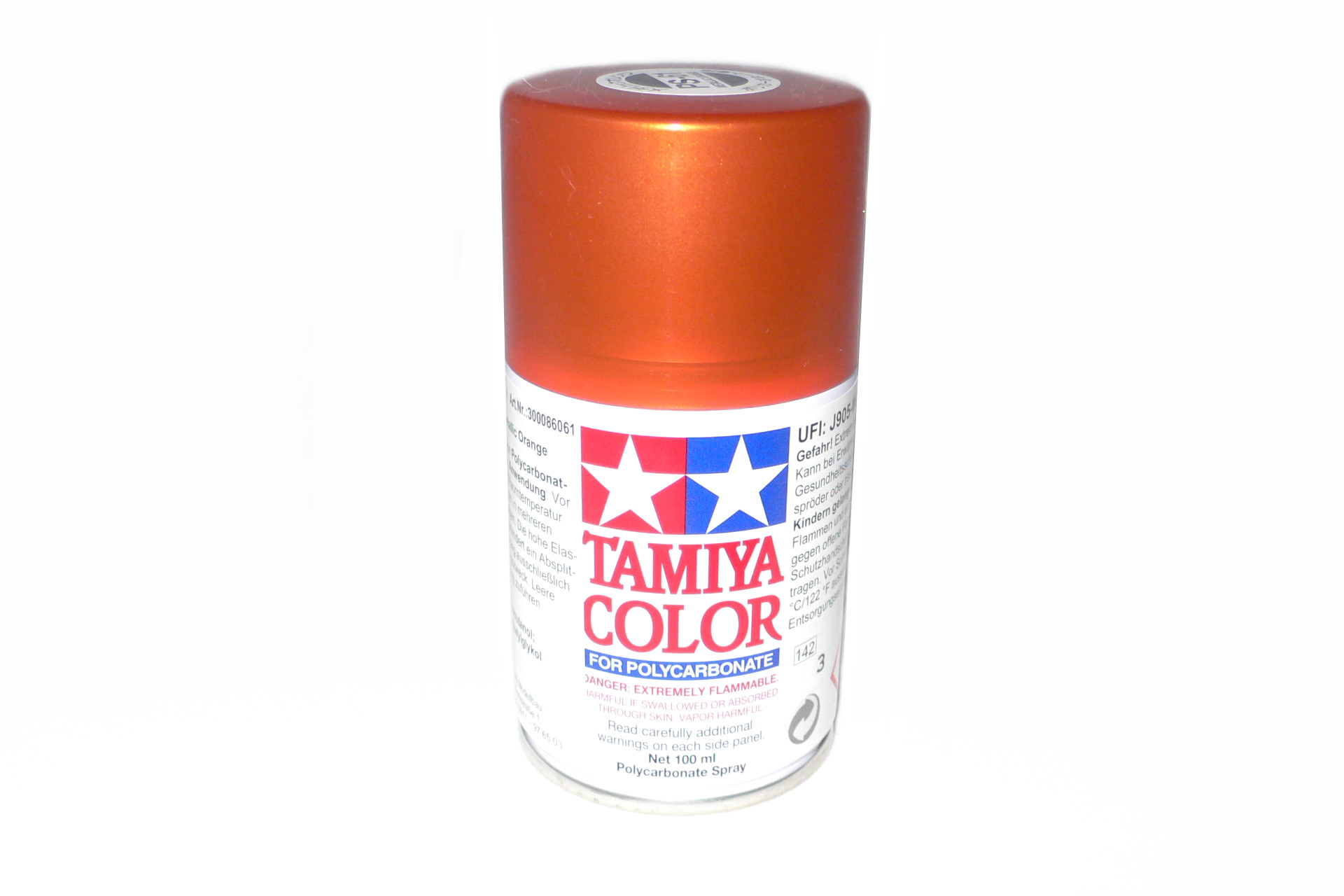 Tamiya Color Lexan Spray Farbe PS-61 Metallic Orange PS61 100ml 300086061