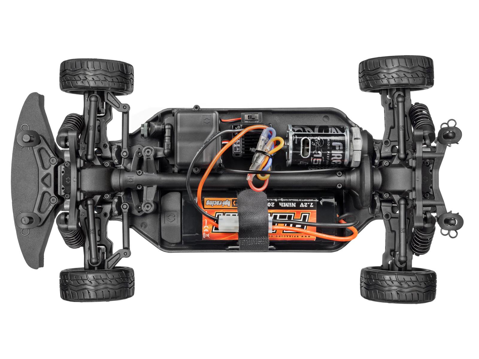HPI 1:10 R/C RS4 Sport 3 Drift Dai Yoshihara Subaru 120096 - Abbildung 5