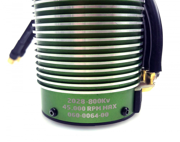 Castle Brushless Motor Sensored Inrunner 4-pole 2028-800KV 1/5 060-0064-00